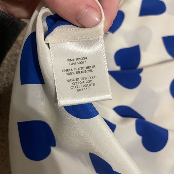 Equipment Collared Tank with Hearts - Picture 2 of 5